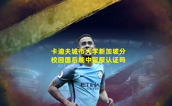 卡迪夫城市大学新加坡分校回国后能中留服认证吗