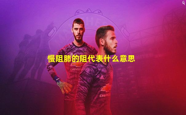 慢阻肺的阻代表什么意思