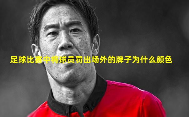 足球比赛中将球员罚出场外的牌子为什么颜色